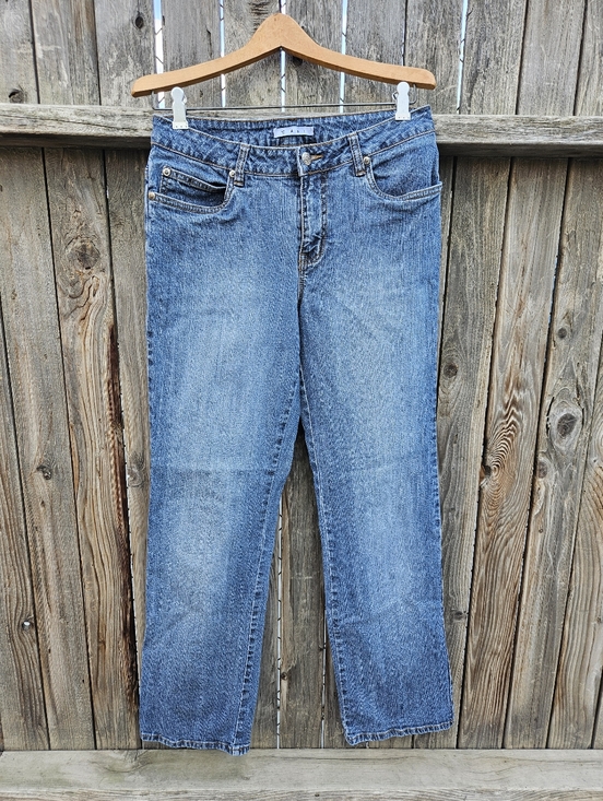 CAbi Denim - Classic Women's Blue Jeans - Comfortable Everyday Fit Size 8